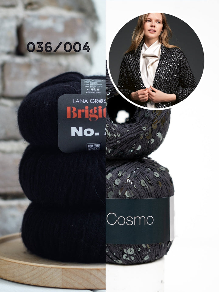 Strickpaket Brigitte No. 2 &amp; Cosmo Jacke