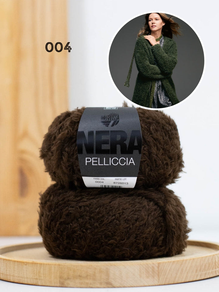 Strickpaket Pelliccia Mantel