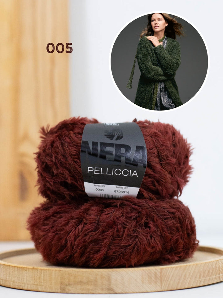 Strickpaket Pelliccia Mantel