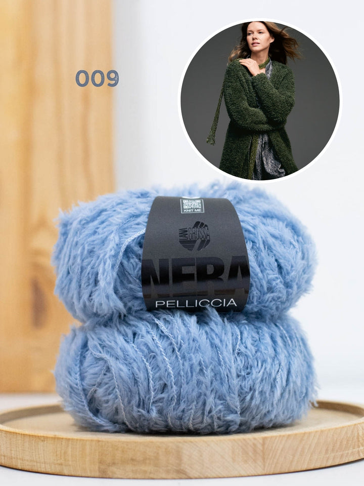 Strickpaket Pelliccia Mantel