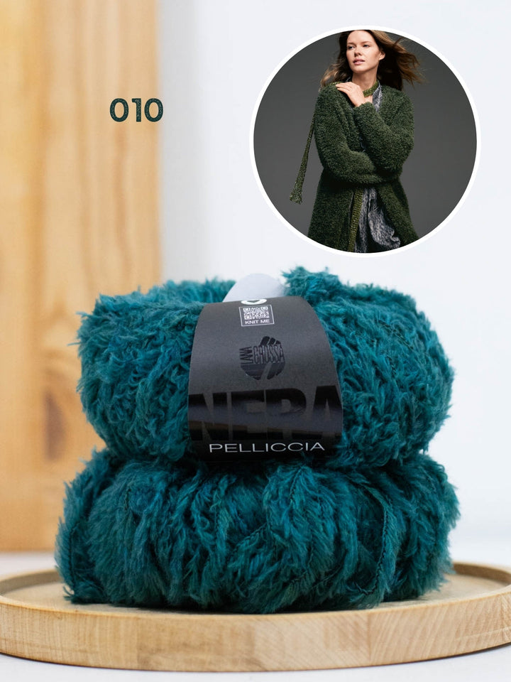 Strickpaket Pelliccia Mantel