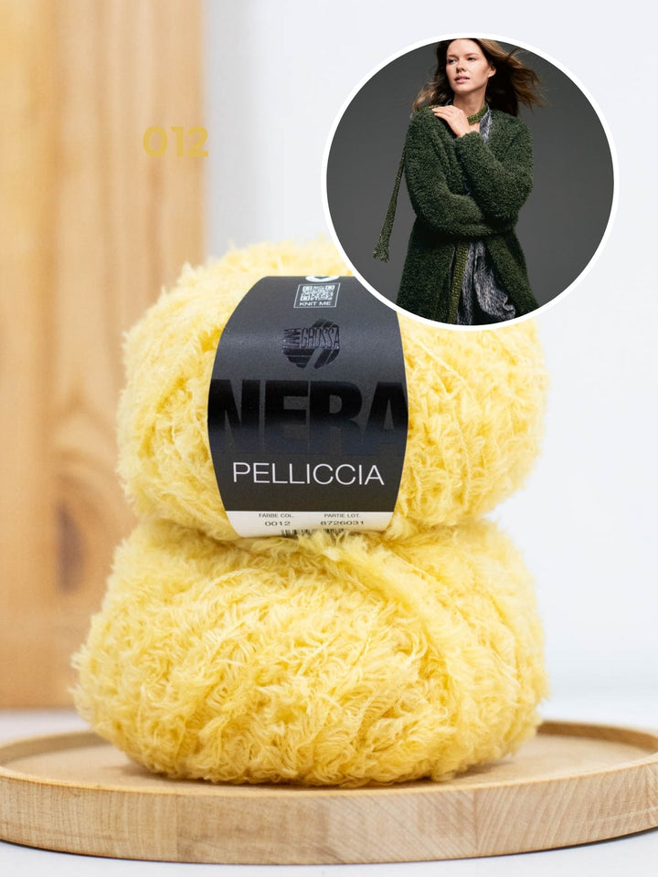 Strickpaket Pelliccia Mantel