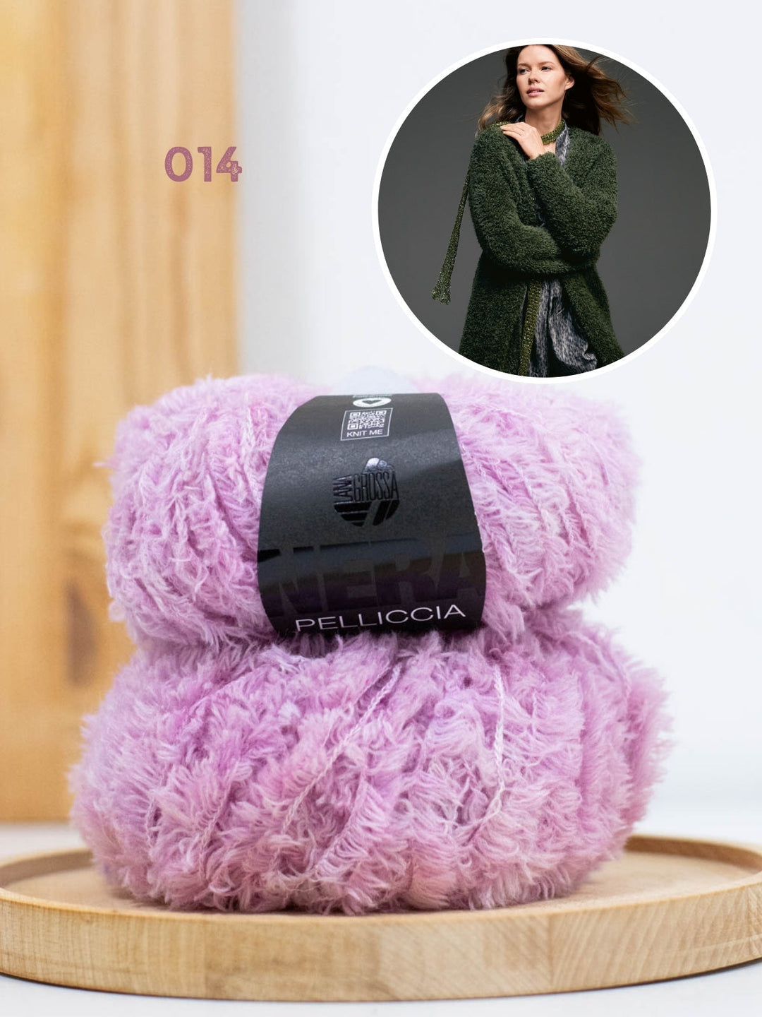Strickpaket Pelliccia Mantel