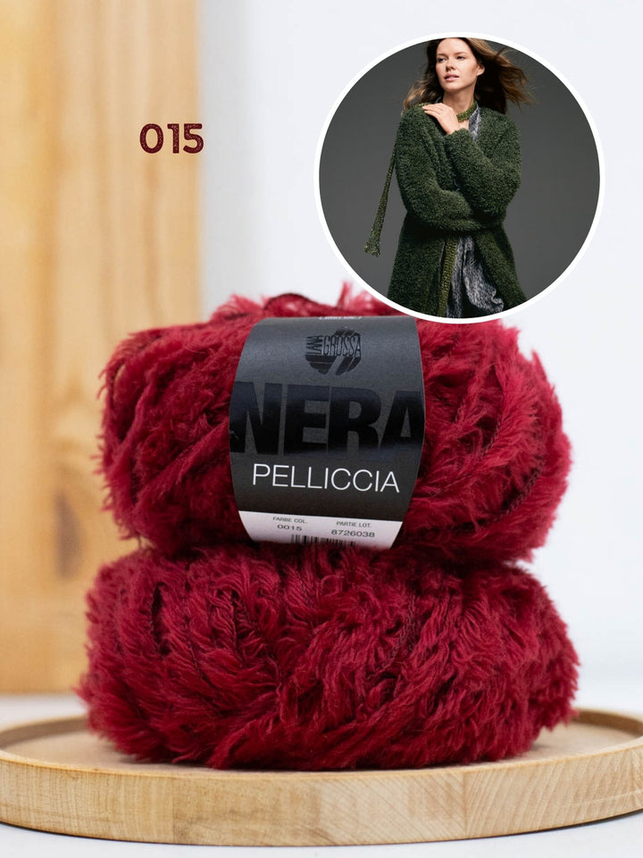 Strickpaket Pelliccia Mantel