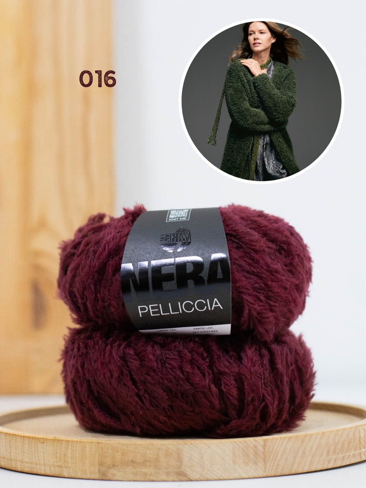 Strickpaket Pelliccia Mantel