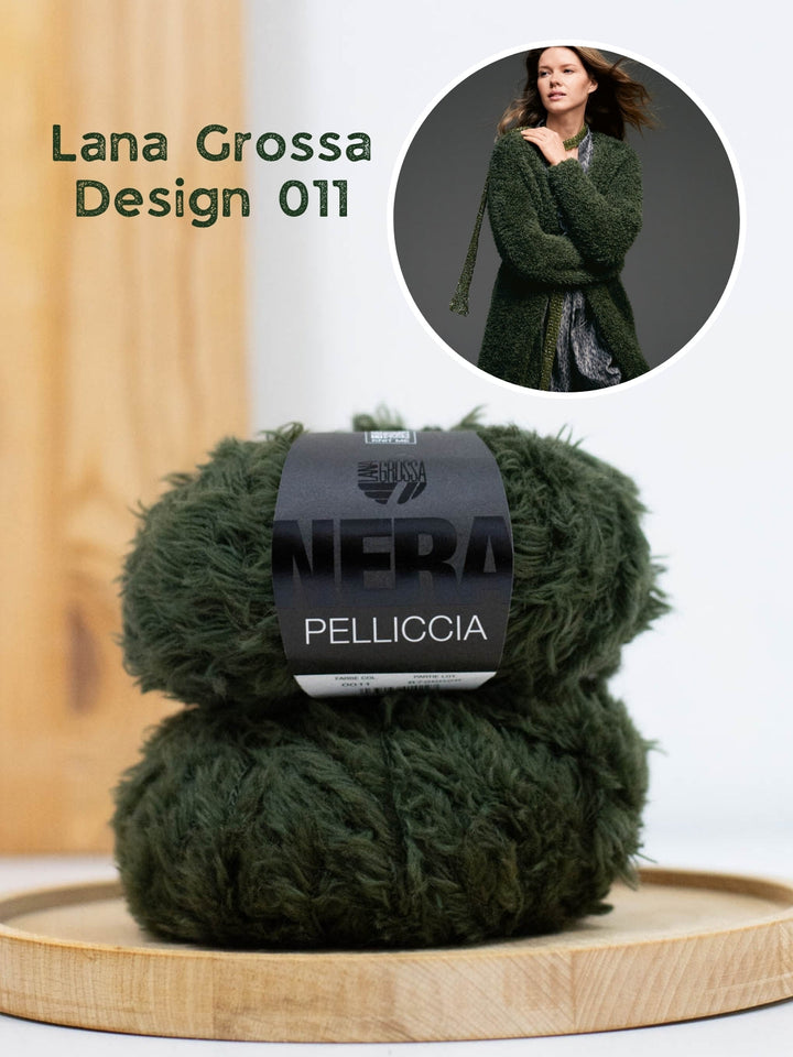 Strickpaket Pelliccia Mantel