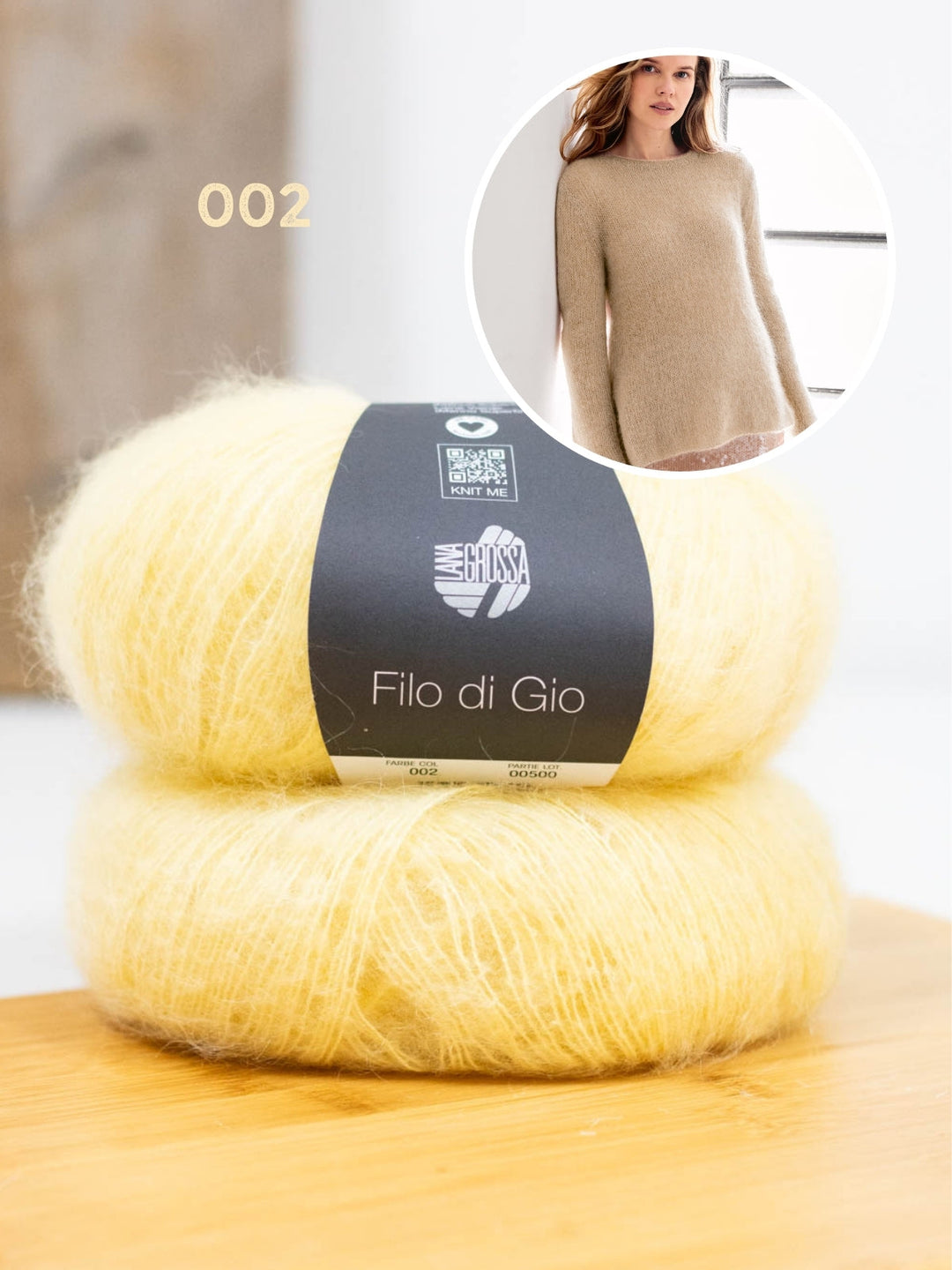 Strickpaket Filo di Gio Pullover