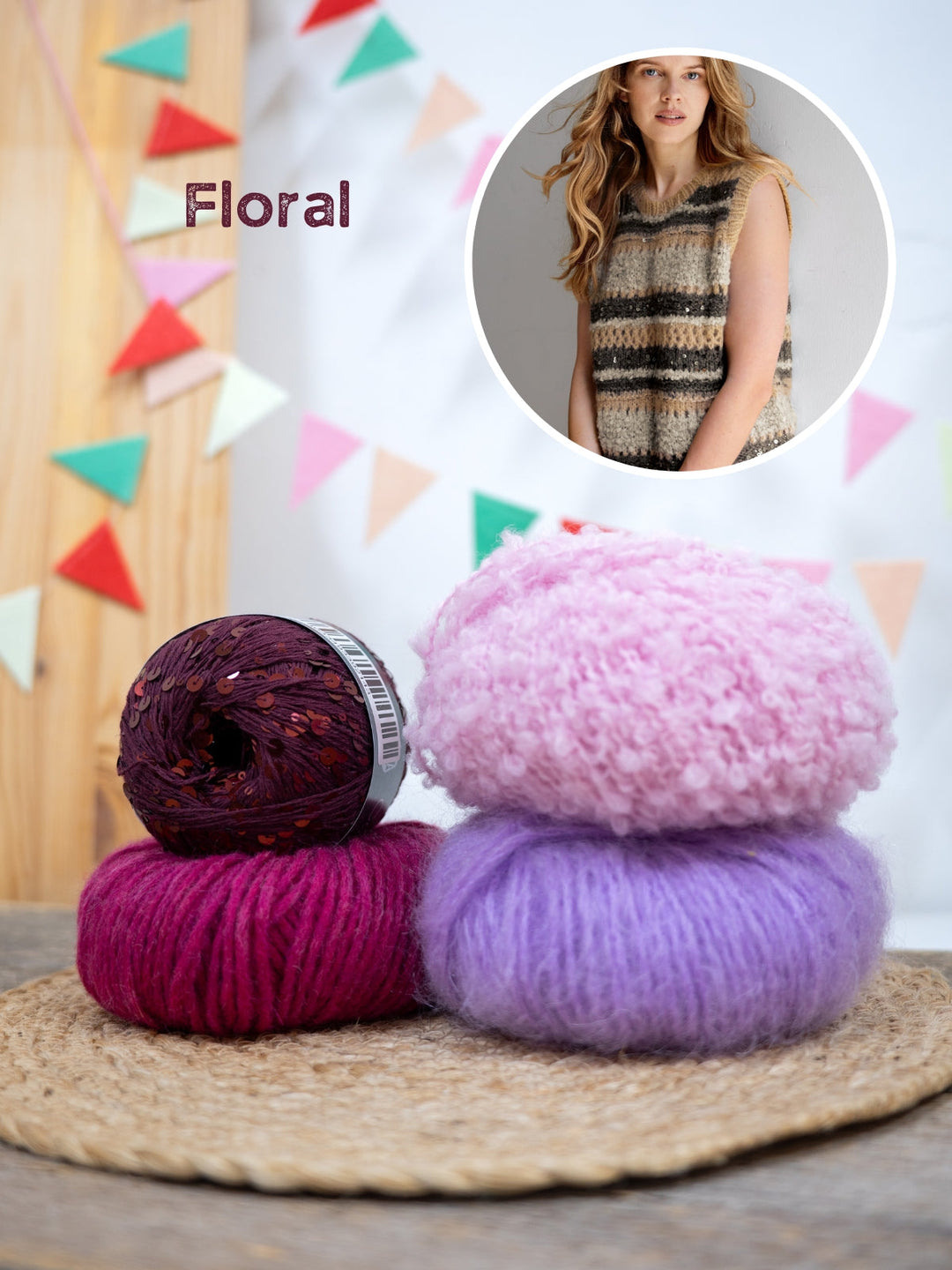 Strickpaket Orsetto Mohair di Gio Brigitte No. 2 Cosmo Pullunder