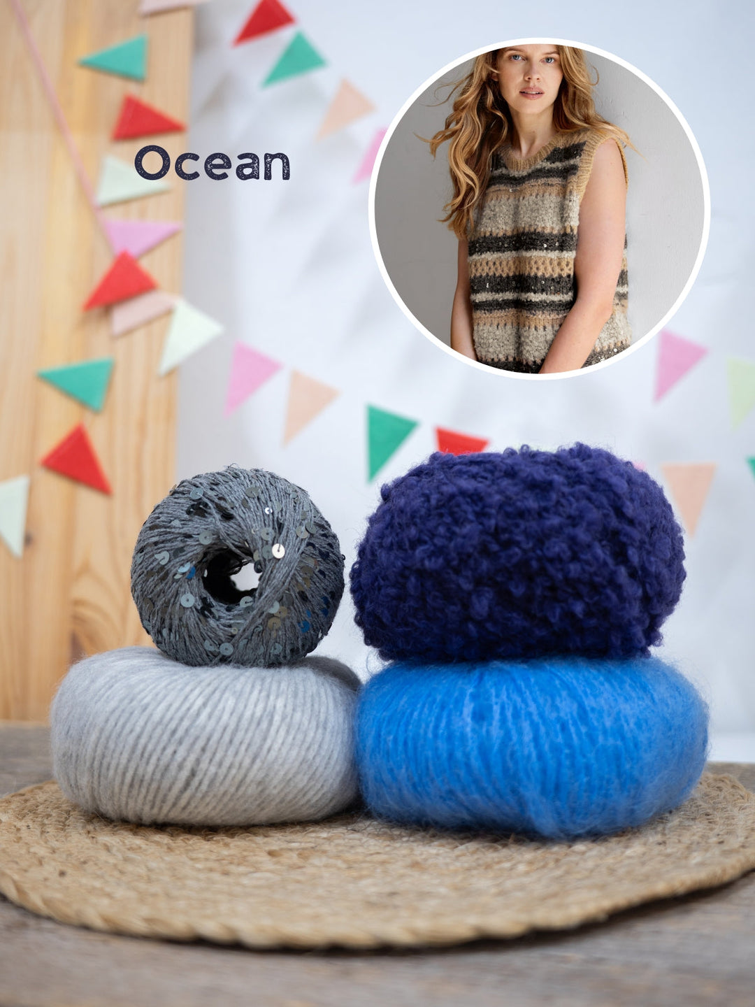 Strickpaket Orsetto Mohair di Gio Brigitte No. 2 Cosmo Pullunder