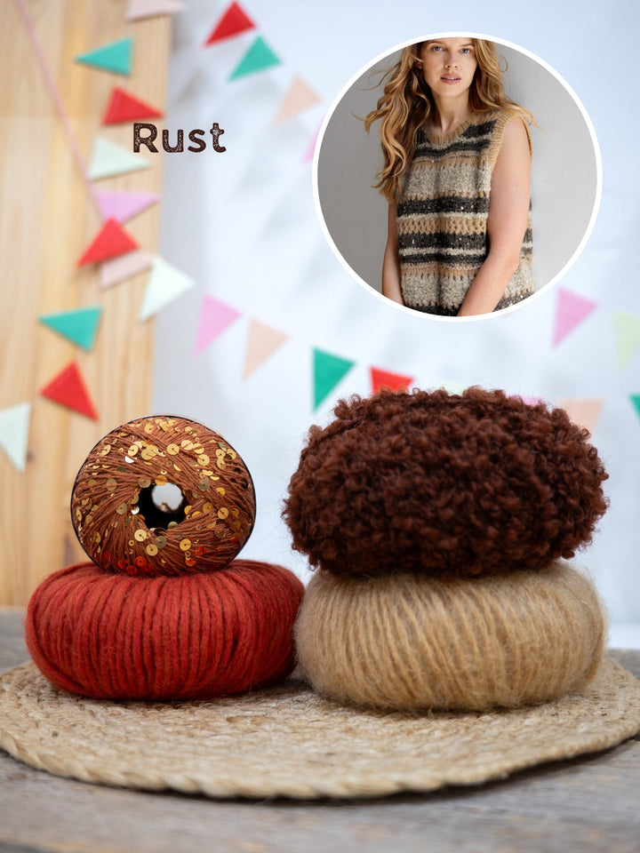 Strickpaket Orsetto Mohair di Gio Brigitte No. 2 Cosmo Pullunder