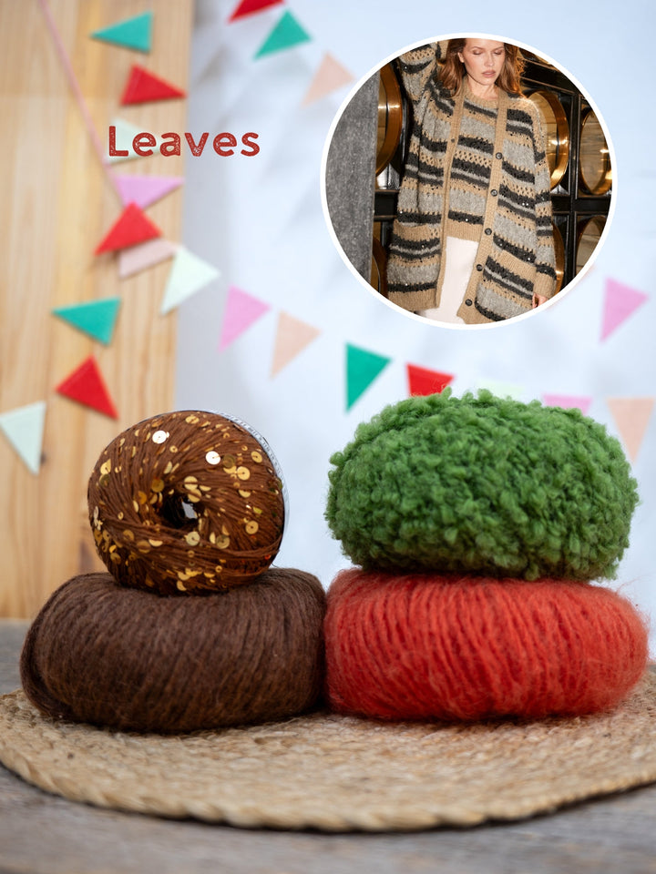 Strickpaket Orsetto Mohair di Gio Brigitte No. 2 Cosmo Jacke