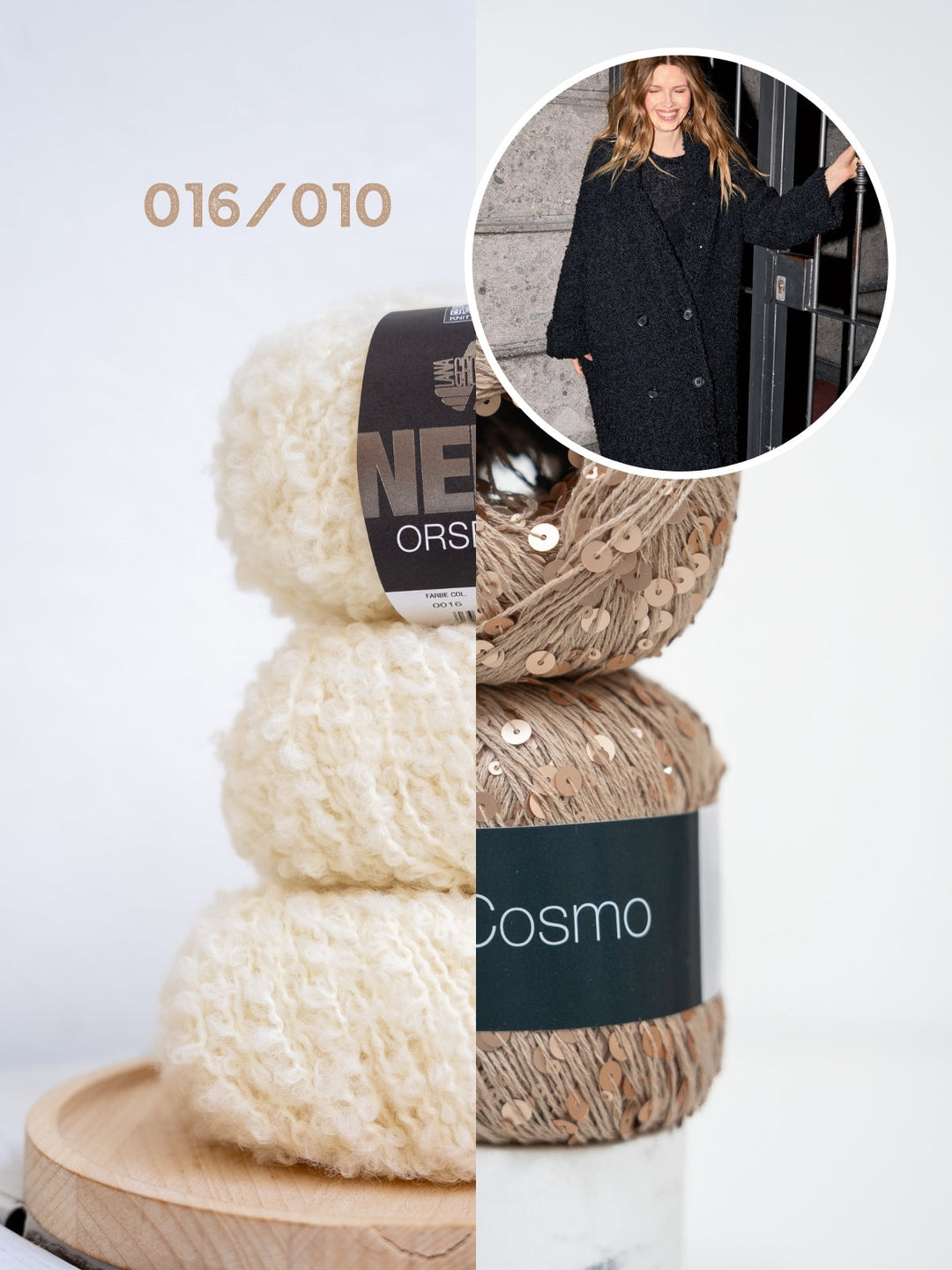 Strickpaket Orsetto Cosmo Mantel
