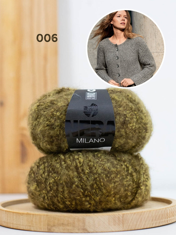 Strickpaket Milano Jacke