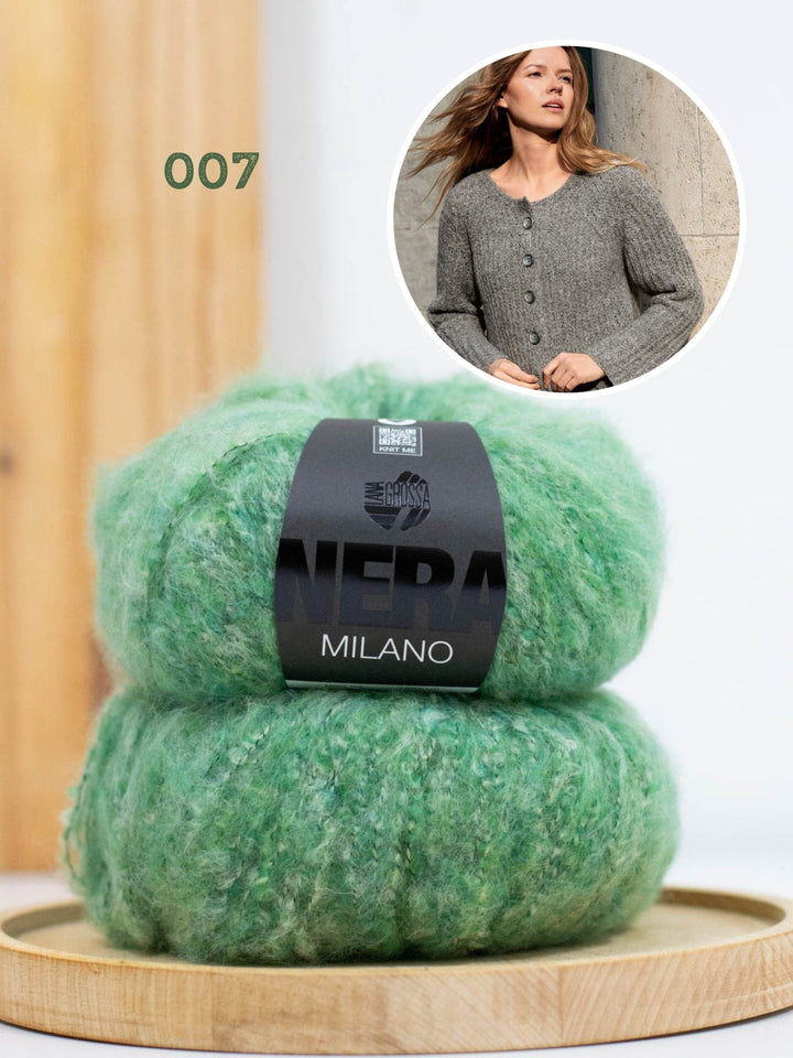 Strickpaket Milano Jacke