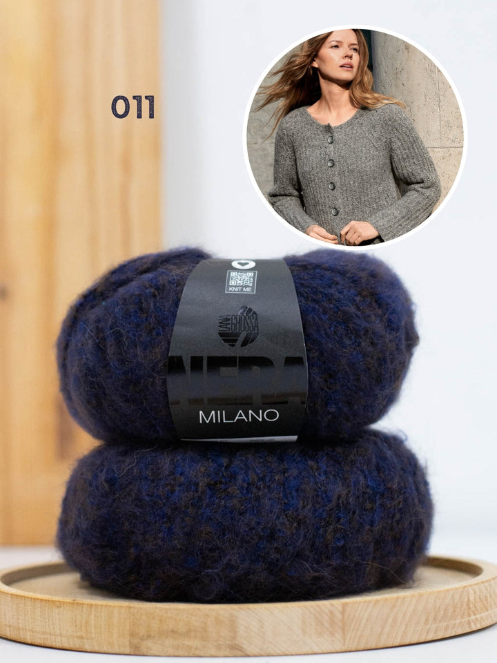 Strickpaket Milano Jacke