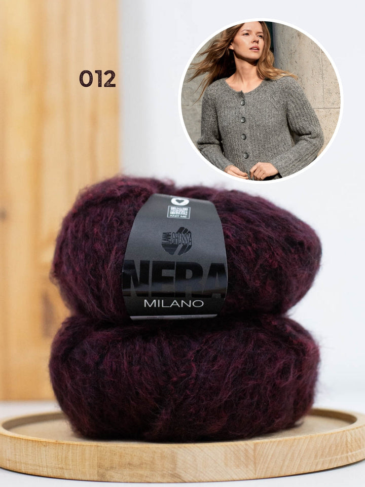 Strickpaket Milano Jacke