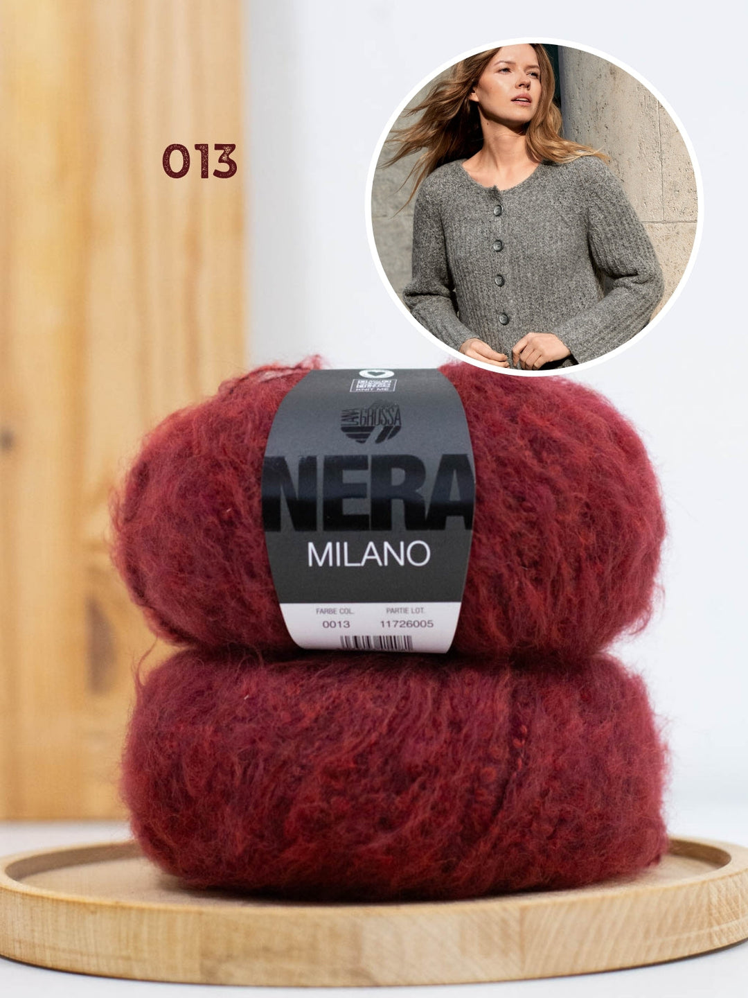 Strickpaket Milano Jacke