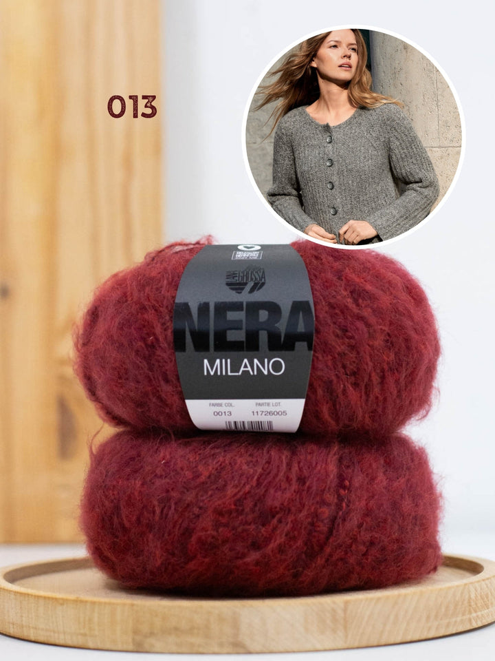 Strickpaket Milano Jacke