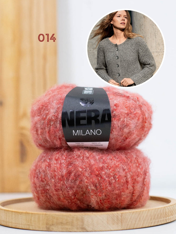 Strickpaket Milano Jacke