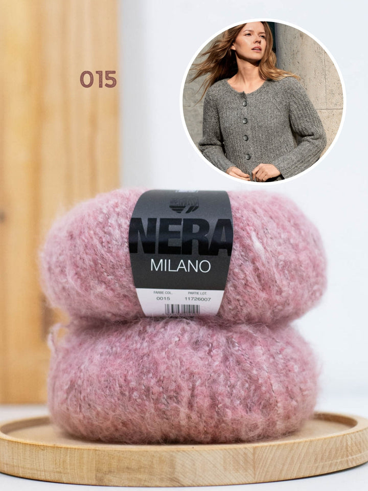 Strickpaket Milano Jacke