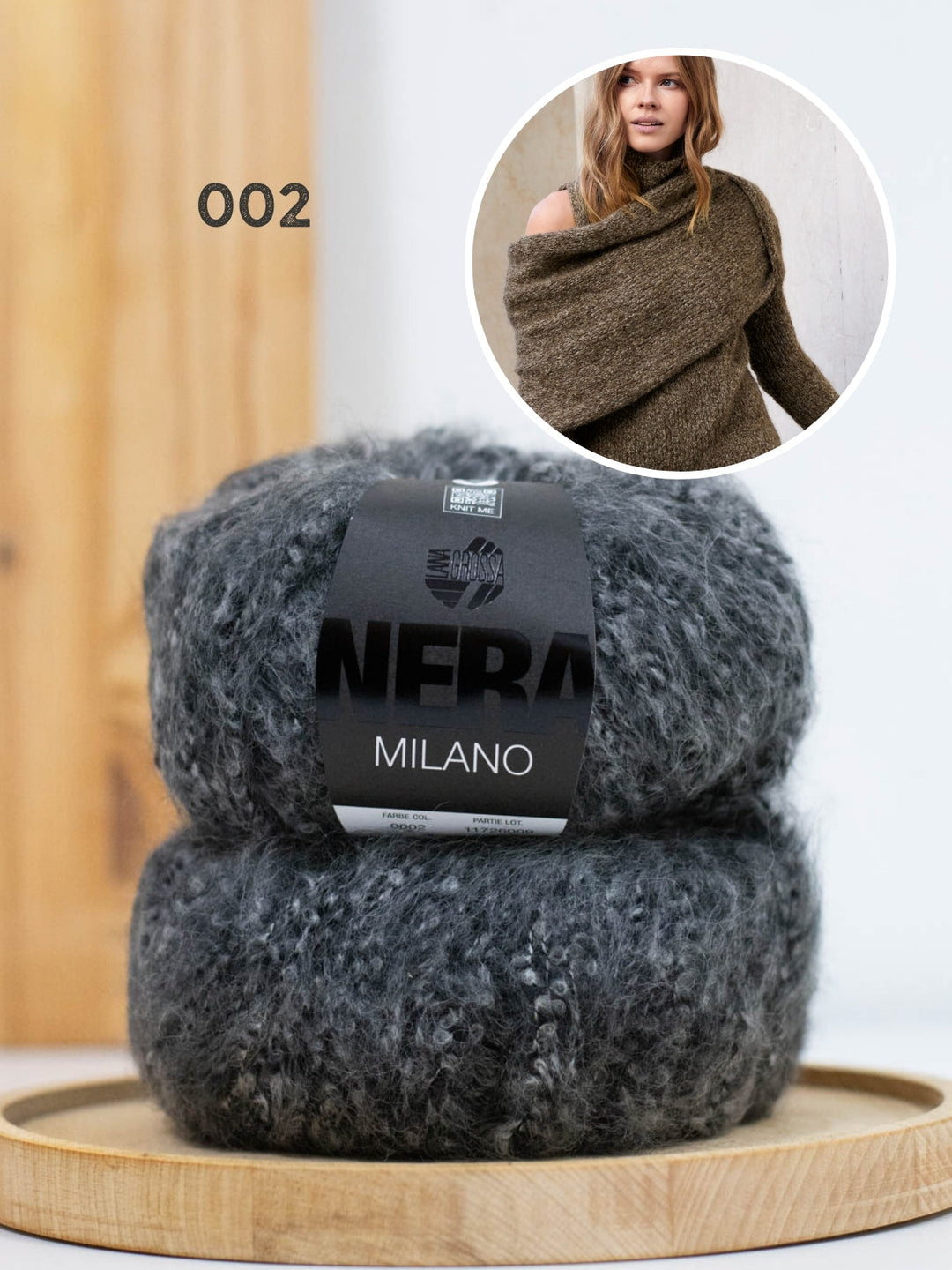 Strickpaket Milano Ärmelschal