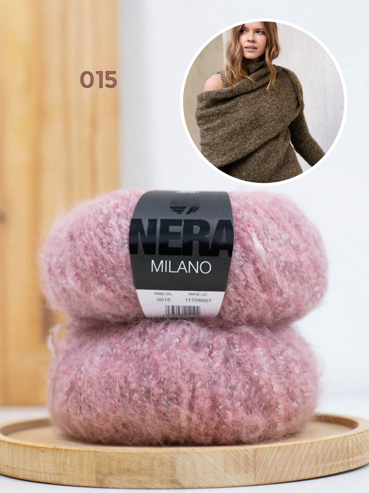 Strickpaket Milano Ärmelschal