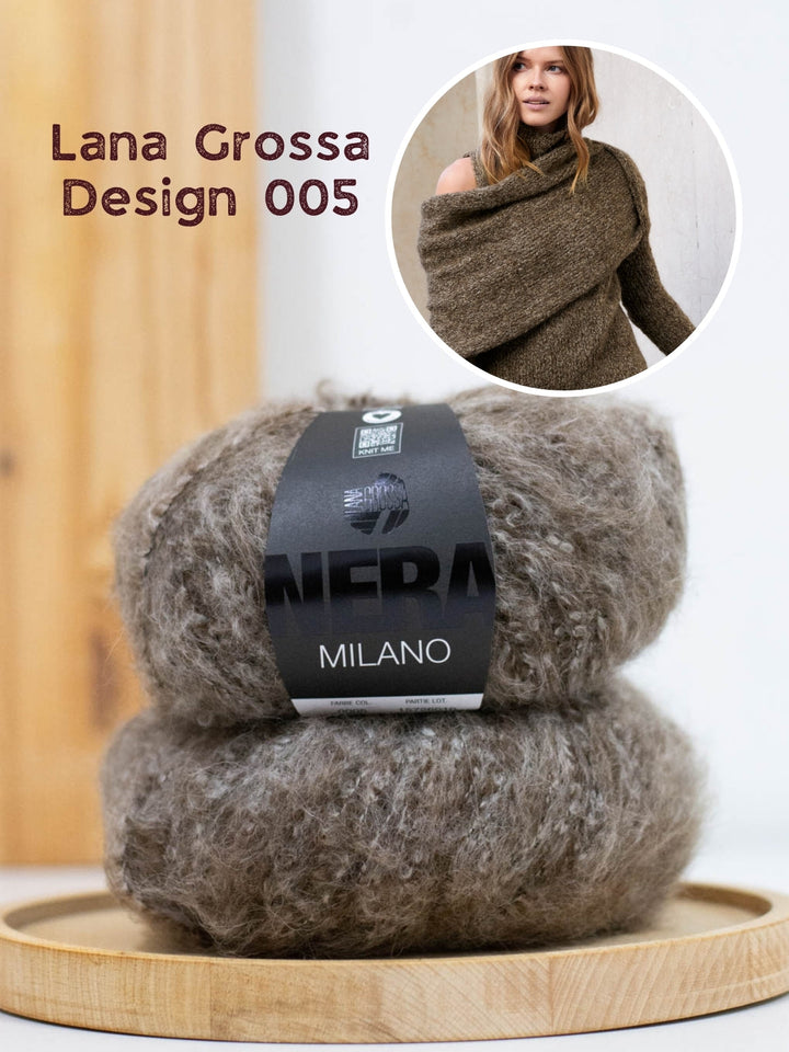 Strickpaket Milano Ärmelschal