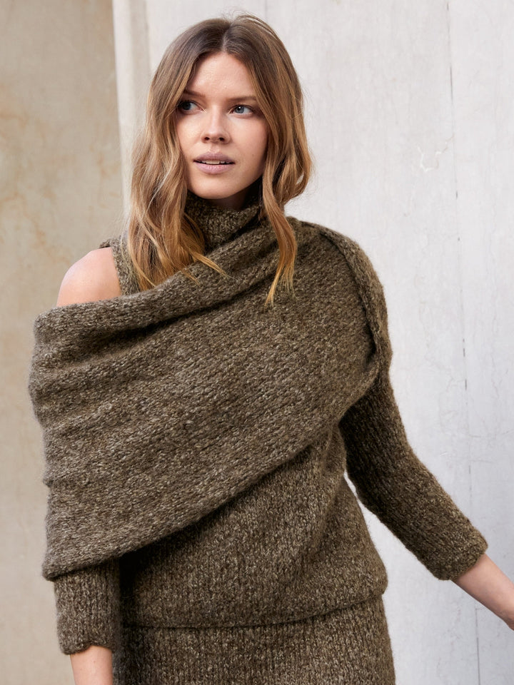 Strickpaket Milano Ärmelschal