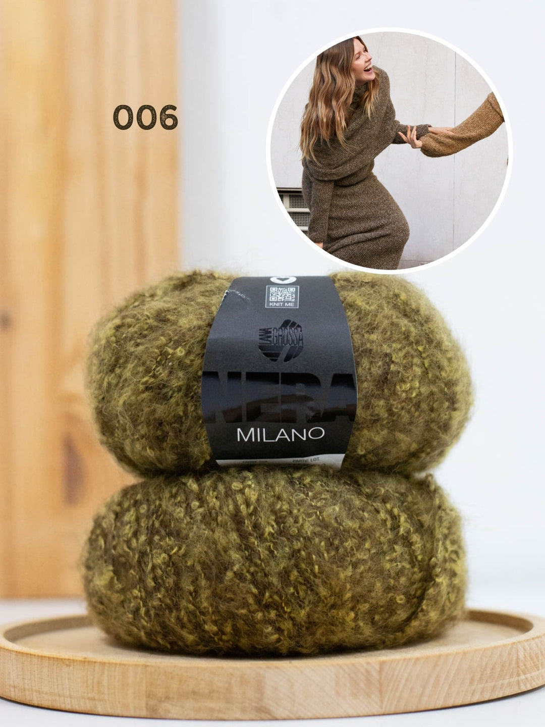 Strickpaket Milano Rock