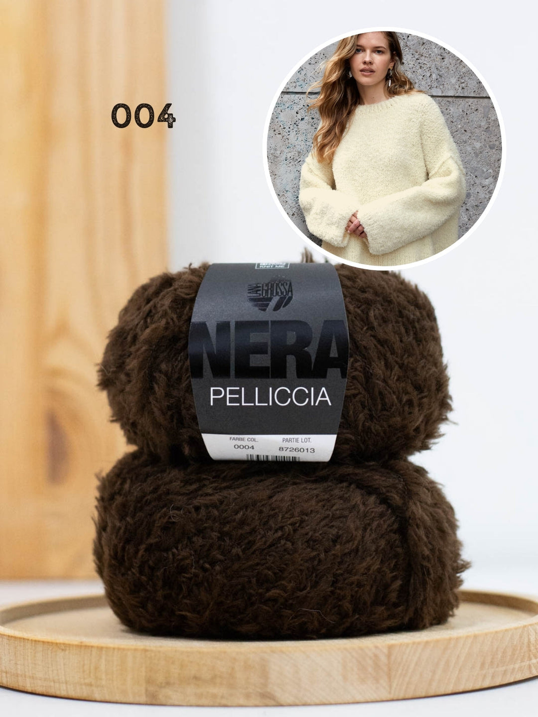 Strickpaket Pelliccia Pullover