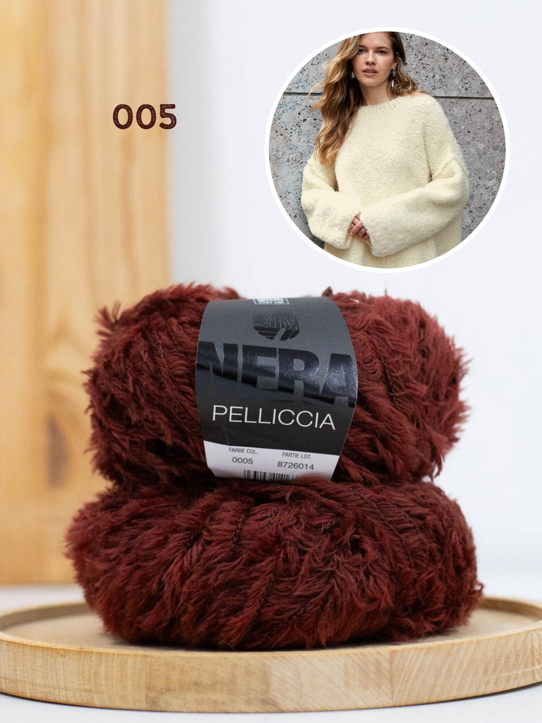 Strickpaket Pelliccia Pullover