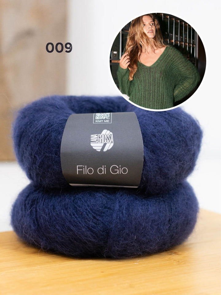 Strickpaket Filo di Gio V-Pullover