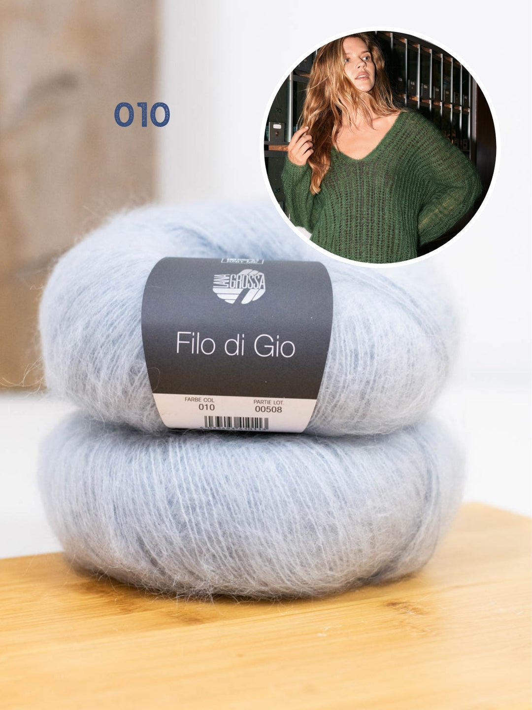 Strickpaket Filo di Gio V-Pullover
