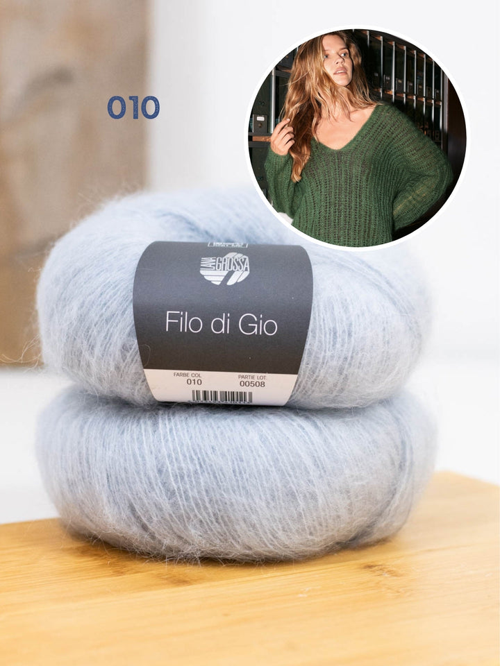Strickpaket Filo di Gio V-Pullover