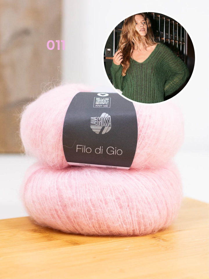 Strickpaket Filo di Gio V-Pullover
