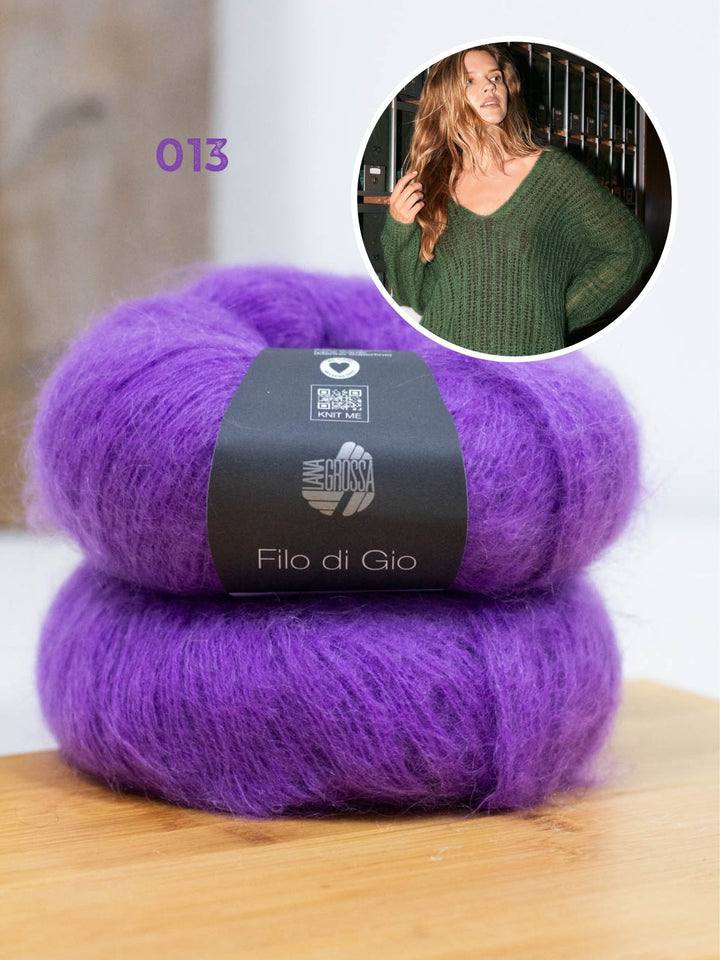 Strickpaket Filo di Gio V-Pullover