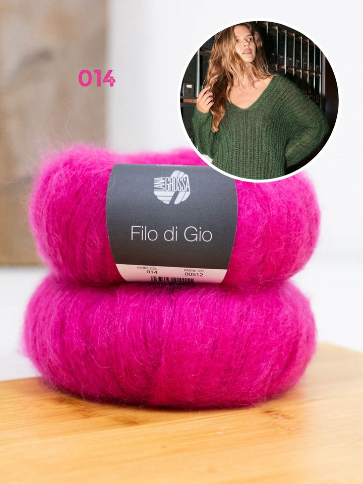 Strickpaket Filo di Gio V-Pullover