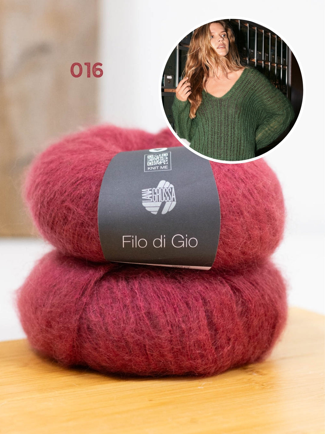 Strickpaket Filo di Gio V-Pullover