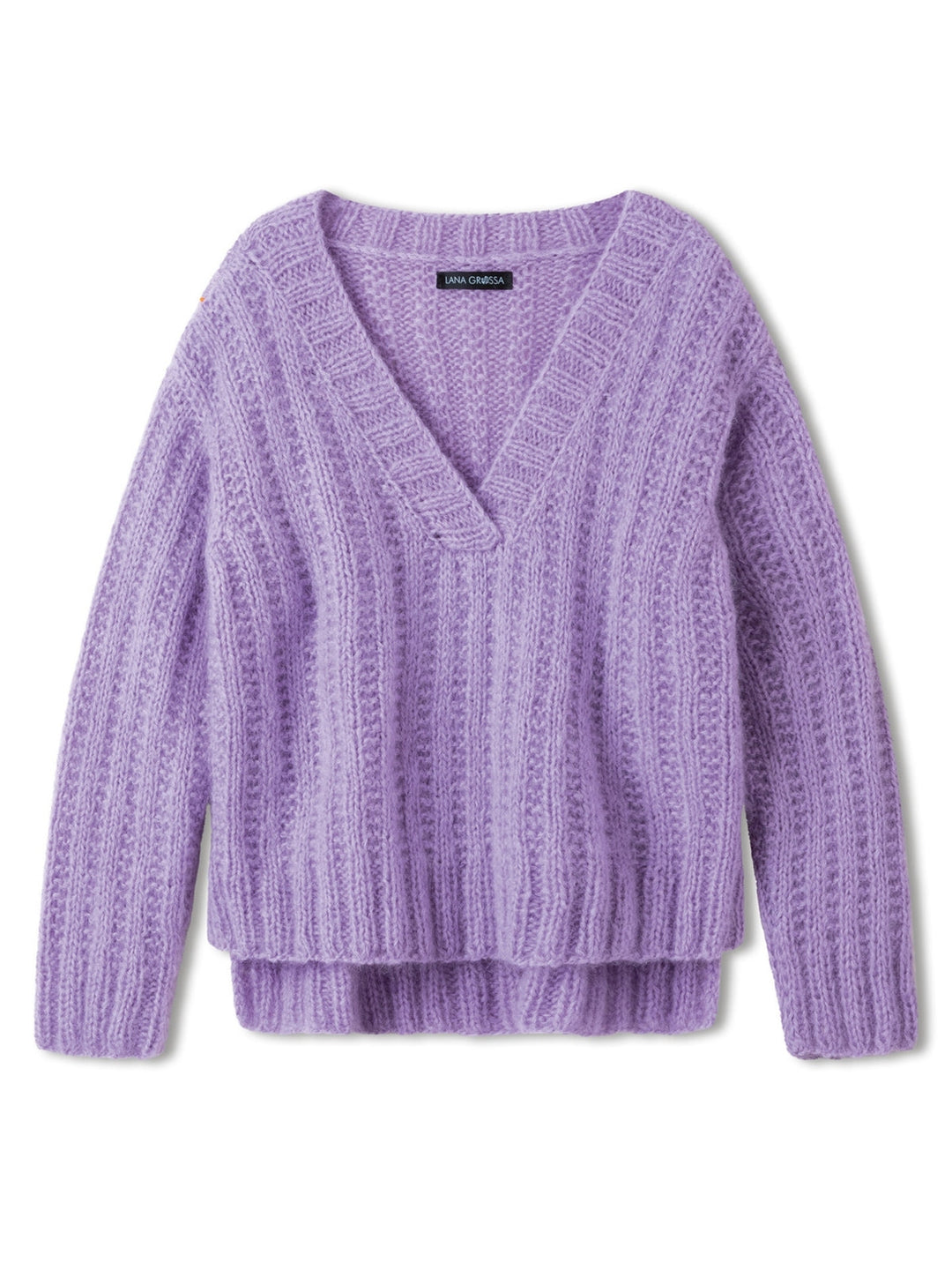 Strickpaket Mohair di Gio V-Pullover