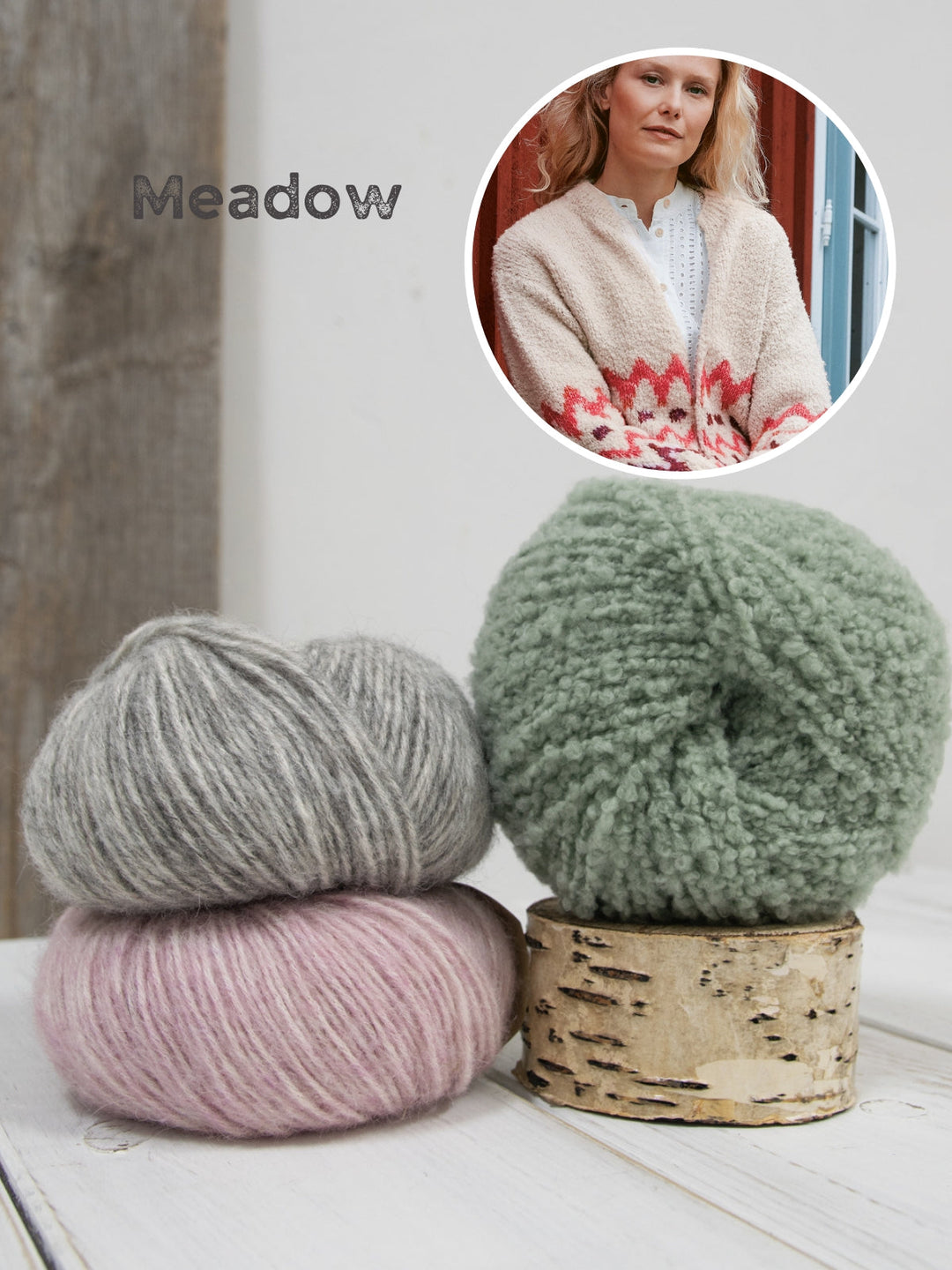 Strickpaket Orsettini &amp; Natural Alpaca Pelo Jacke