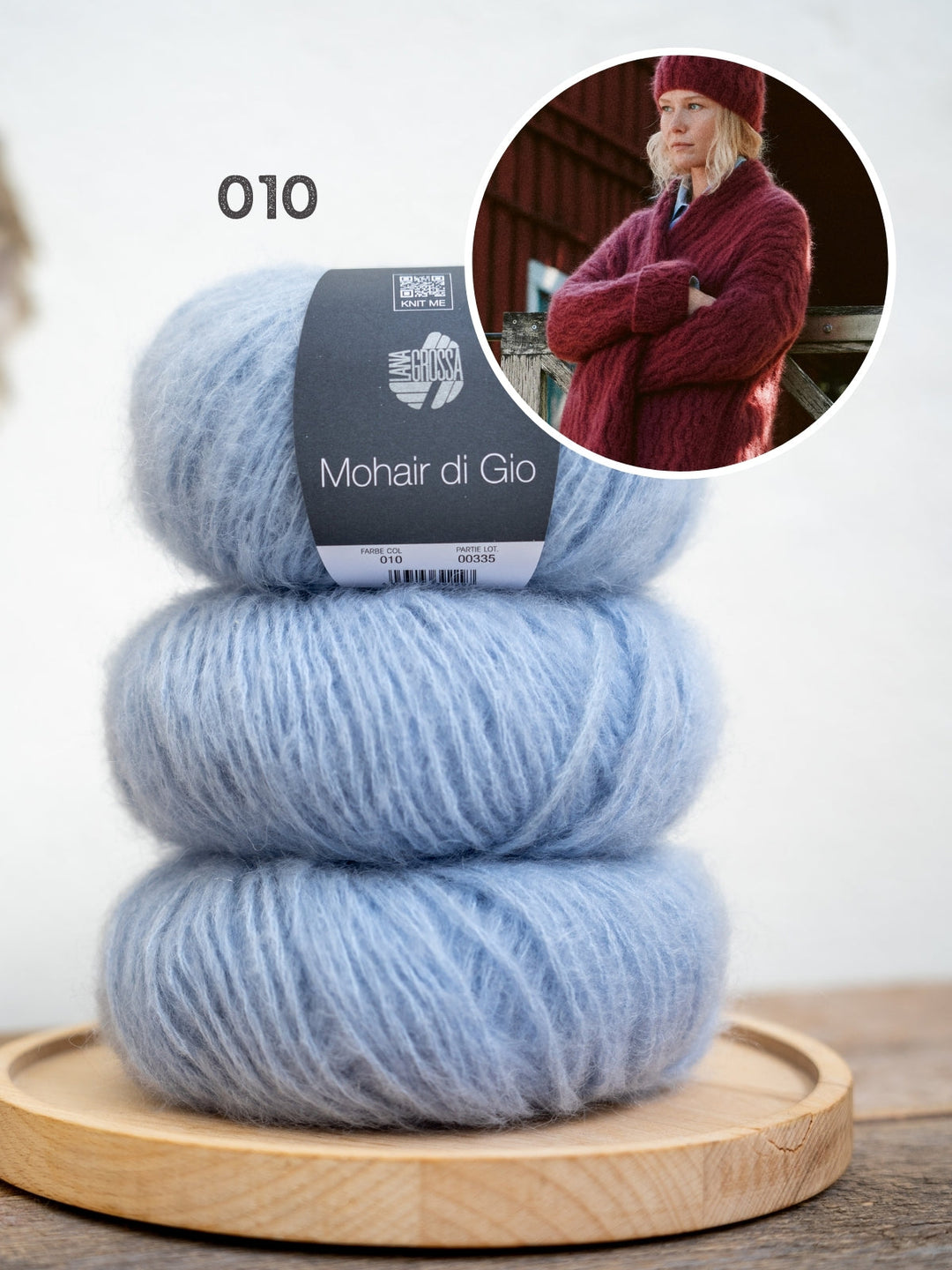 Strickpaket Mohair di Gio Jacke
