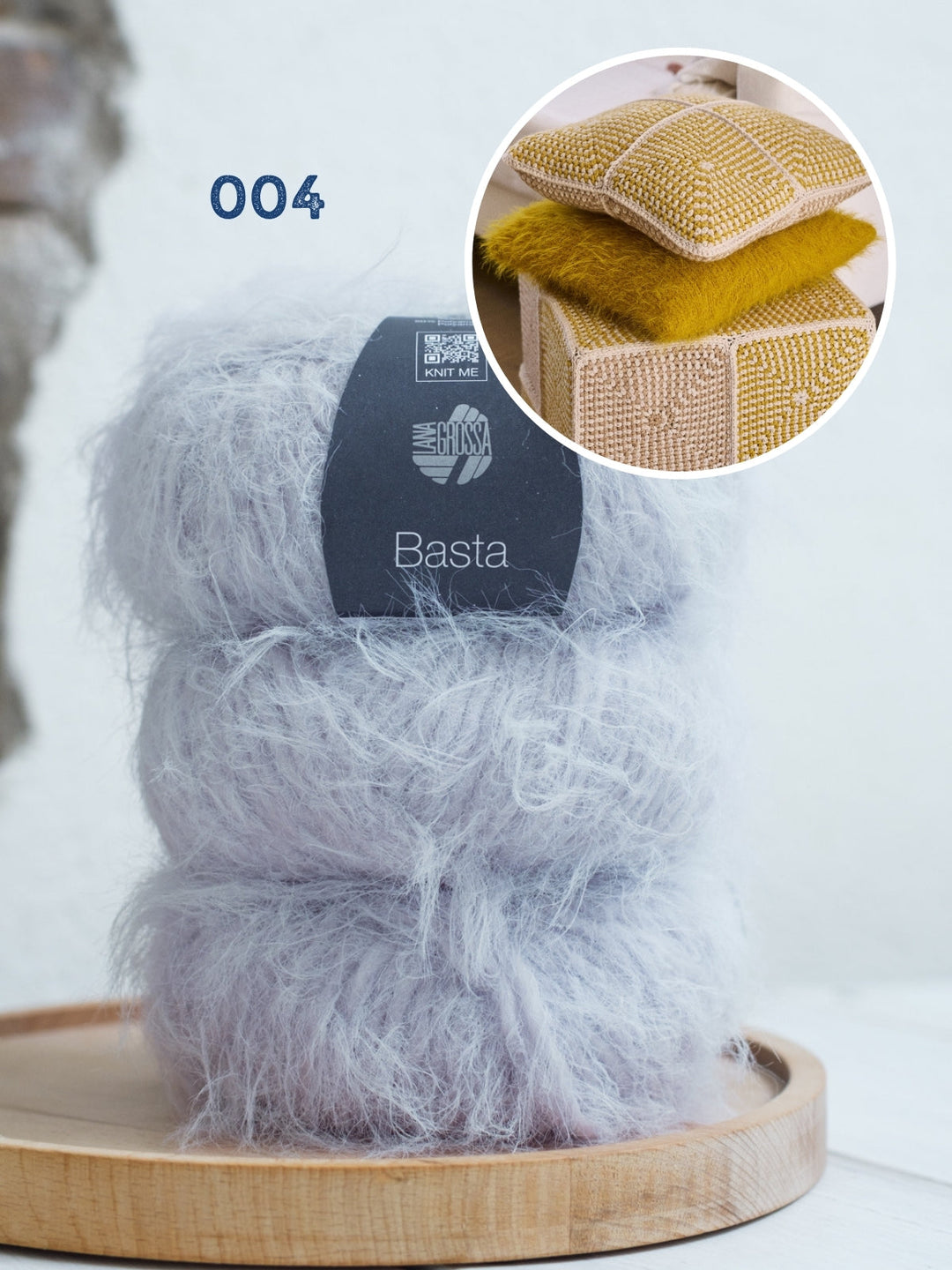 Strickpaket Basta Kissenhülle