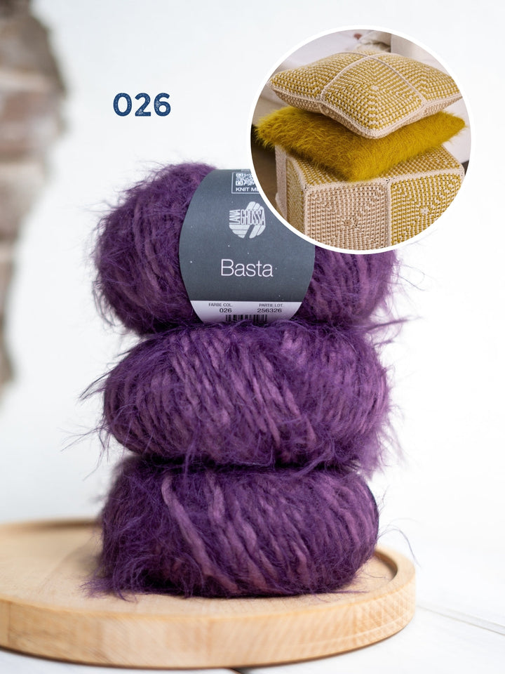Strickpaket Basta Kissenhülle
