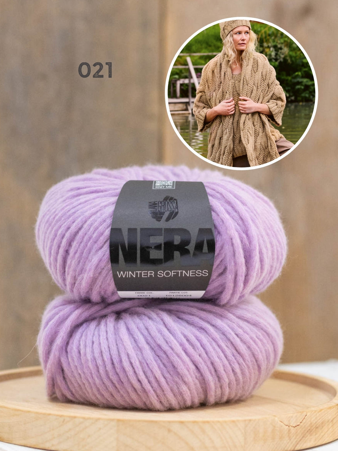 Strickpaket Winter Softness Pullover mit V-Ausschnitt
