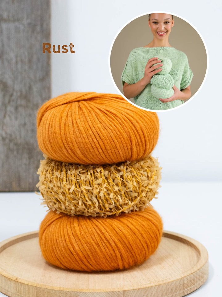 Strickpaket Mare shirt - Summer Softness &amp; Frizzante - Tanja Steinbach