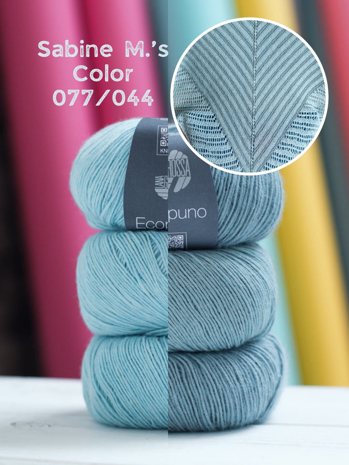 Strickpaket Tuch Knotten - Joél Joél