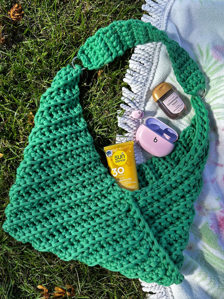 Anfängerpaket Häkeln - The Tube Tasche
