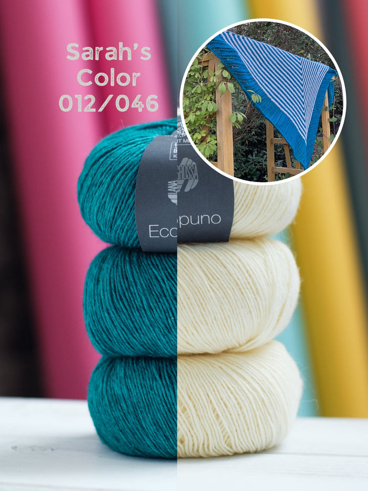 Strickpaket Tuch Knotten - Joél Joél