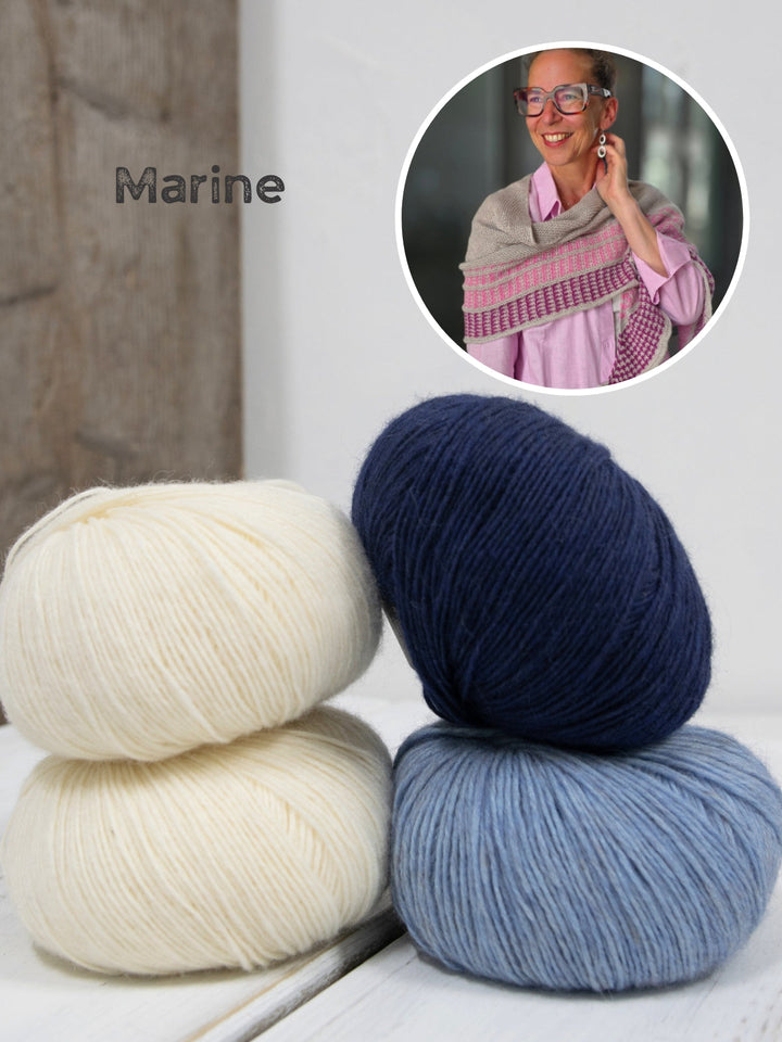 Strickpaket Tuch Skilla - Joél Joél