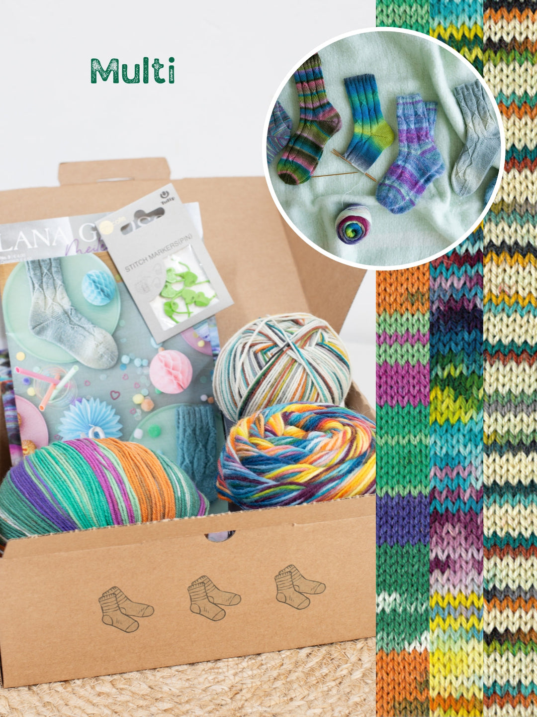 Strickpaket Socktoberfest - Tanja Steinbach